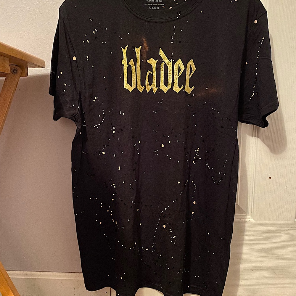 Custom drain gang fan merch. Bladee screenprint